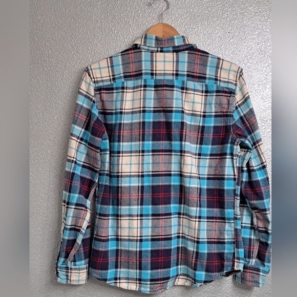 Heritage Men's Button Up Flannel Shirt Size M - Picture 3 of 4